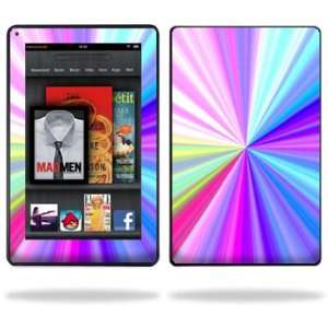   Cover for  Kindle Fire 7 inch Tablet Rainbow Zoom Electronics