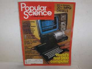 Popular Science Magazine Aug 1982 VFC 132 Pages Ads  