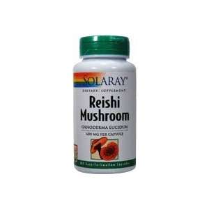  Solaray   Reishi Mushroom, 600 mg, 100 capsules Health 