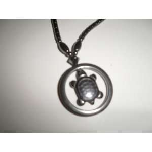 Magnetic Energy Necklace with Pendant Turtle