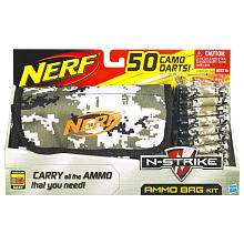 Nerf N Strike Ammo Bag Kit   White with Camouflage   Hasbro   ToysR 
