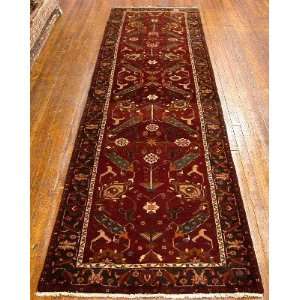    3x14 Hand Knotted Tabriz Persian Rug   144x37