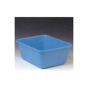 # 47  Basin Wash Plastic Reusable Blue Rectangle 7.5qt Ea by, Medical 