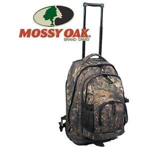 Mossy Oak Break Up Pattern Wheeled Duffle Bag   Mossy Oak Break Up One 