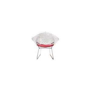  diamond chair by harry bertoia for knoll with upholstered 