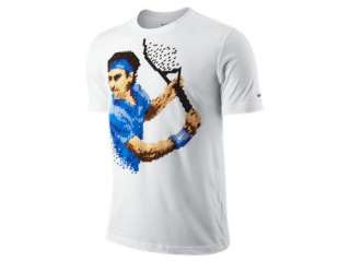  Federer Pixel Mens Tennis T Shirt
