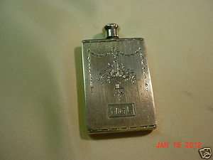   Perfume Flask Monogrammed MGL Watrous Manufacturing Company c1920s