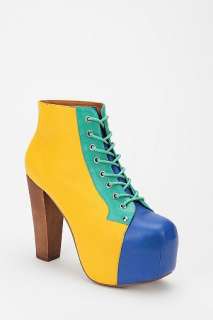 UrbanOutfitters  Jeffrey Campbell Bright Colorblock Lita Boot