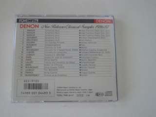Denon New Releases Classical Sampler 1986 87 JAPAN CD  