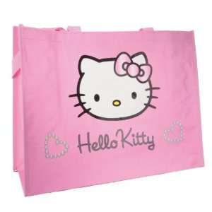   Tech Lodge Hello Kitty Pink Large Shopping Tote Bag: Office Products