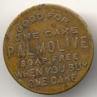 Chicago Palmolive Good for Soap w/Cake Purchase Token  
