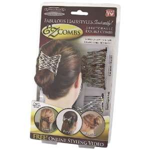  EZ Combs&trade 2pc Hair Comb Set
