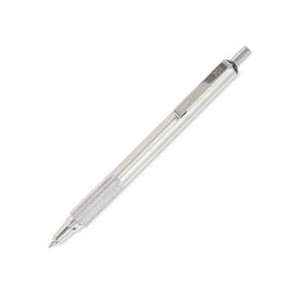 Zebra Pen Corporation : Ballpoint Pen,Retractable,Stainless Steel,.7mm 