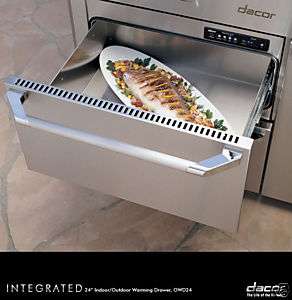 Dacor OWD24, Integrated Indoor/Outdoor Warming Drawer  
