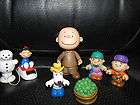PEANUTS GANG FIGURE TOYS LOT~ PIGPEN~CHARLIE BROWN~LUCY~LIN​US 