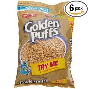 Malt O Meal Golden Puffs Cereal, 16 Ounce Packages (Pack of 6)  