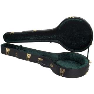 Superior CD 1530 5 String Resonator Banjo Wood Hardshell Case  