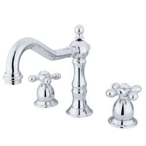   Faucet with Metal Cross Handle, Polished Chrome (Not CA/VT Compliant