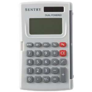  Sentry Folding Pocket Calculator, Silver (CA345)