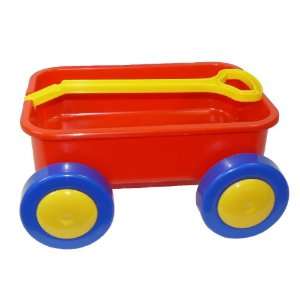 Romanoff Short Toy Wagon, Red 