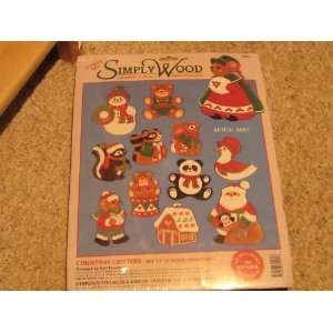 Simply Wood Christmas Critters Toys & Games