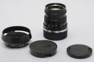 Leica Summicron M 50mm f/2 50/2 Ver.3 Black  