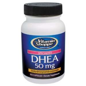Vitamin Shoppe   Dhea, 50 mg, 100 capsules