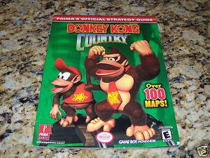 RARE DONKEY KONG COUNTRY STRATEGY GUIDE GAMEBOY ADVANCE  
