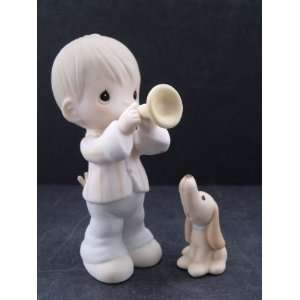  Precious Moments He Is My Song Porcelain Figurines
