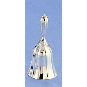 CLASSIC BELL, SILVER PLATED   christmas bell 
