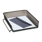 polished look self stacking tray holds documents and folders
