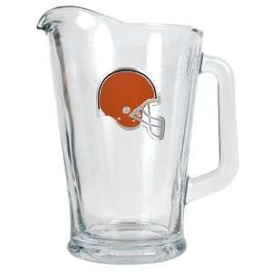  Cleveland Browns NFL 60oz Glass Pitcher   Primary Logo 