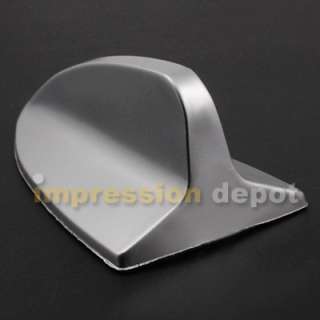   roof top mount shark fin antenna color silver tone as picture shown