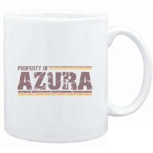  Mug White  Property of Azura   Vintage  Female Names 