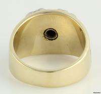 Unique* 32nd Degree Scottish Rite Masonic Band   10k Solid Gold Ring 