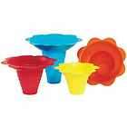 500 COUNT 4oz SNOW CONE/SHAVE ICE/ICEE FLOWER DRIP CUP/CONE FAIR 