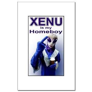  XENU is my HOMEBOY Humor Mini Poster Print by  