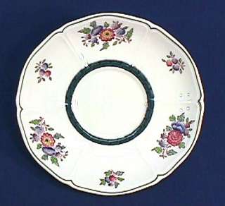 Wedgwood China FLORAL A6793 Cream Soup and Saucer 1922  