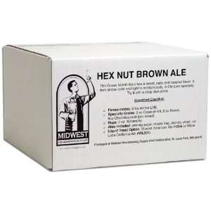Homebrewing Kit Hex Nut Brown Ale w/ **Fermentis US 05 Safale 11.5gm 