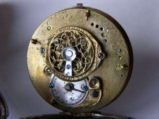 RRR! Antique silver verge fusee watch by Berthoud Paris  