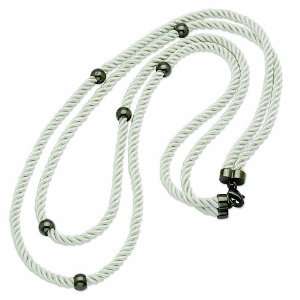  36in Double Strand Nautical Necklace/Rhodium Plated Mixed 