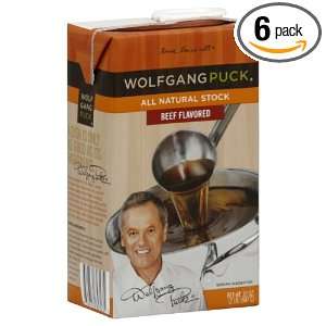 Wolfgang Puck Beef Stock All Natural Grocery & Gourmet Food