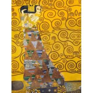 shellintime Reproduction Oil Painting,Expectation II by Gustav Klimt 