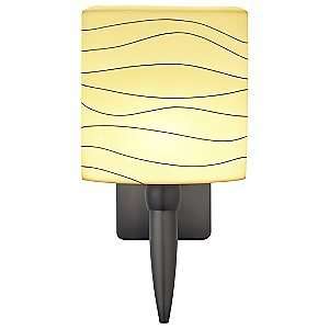  Wave Oval Torch Wall Sconce by Oggetti Luce