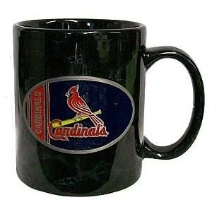  St. Louis Cardinals 11 oz Black Marble Coffee Mug Kitchen 
