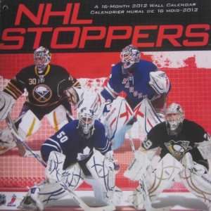  NHL Stoppers 2012 Wall Calendar