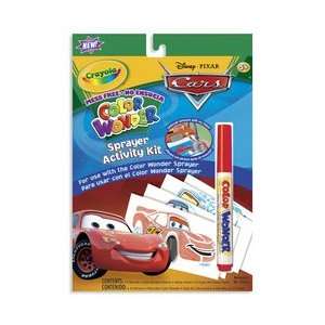    Color Wonder Sprayer Kit Activity Stencils: CARS: Toys & Games