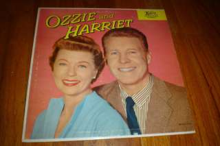 OZZIE AND HARRIET LP 1959 LP TV SHOW RICKY NELSON VINYL  