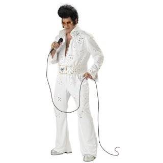  Adult Mens Licensed Aloha Elvis Presley Costume: Clothing