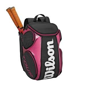 Wilson 2012 Tour Large Tennis Backpack   Black/Pink  